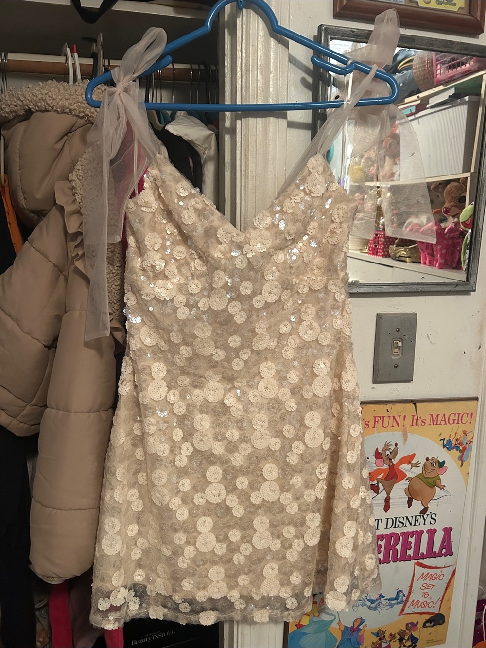 NWT Francesca’s Sequin dress